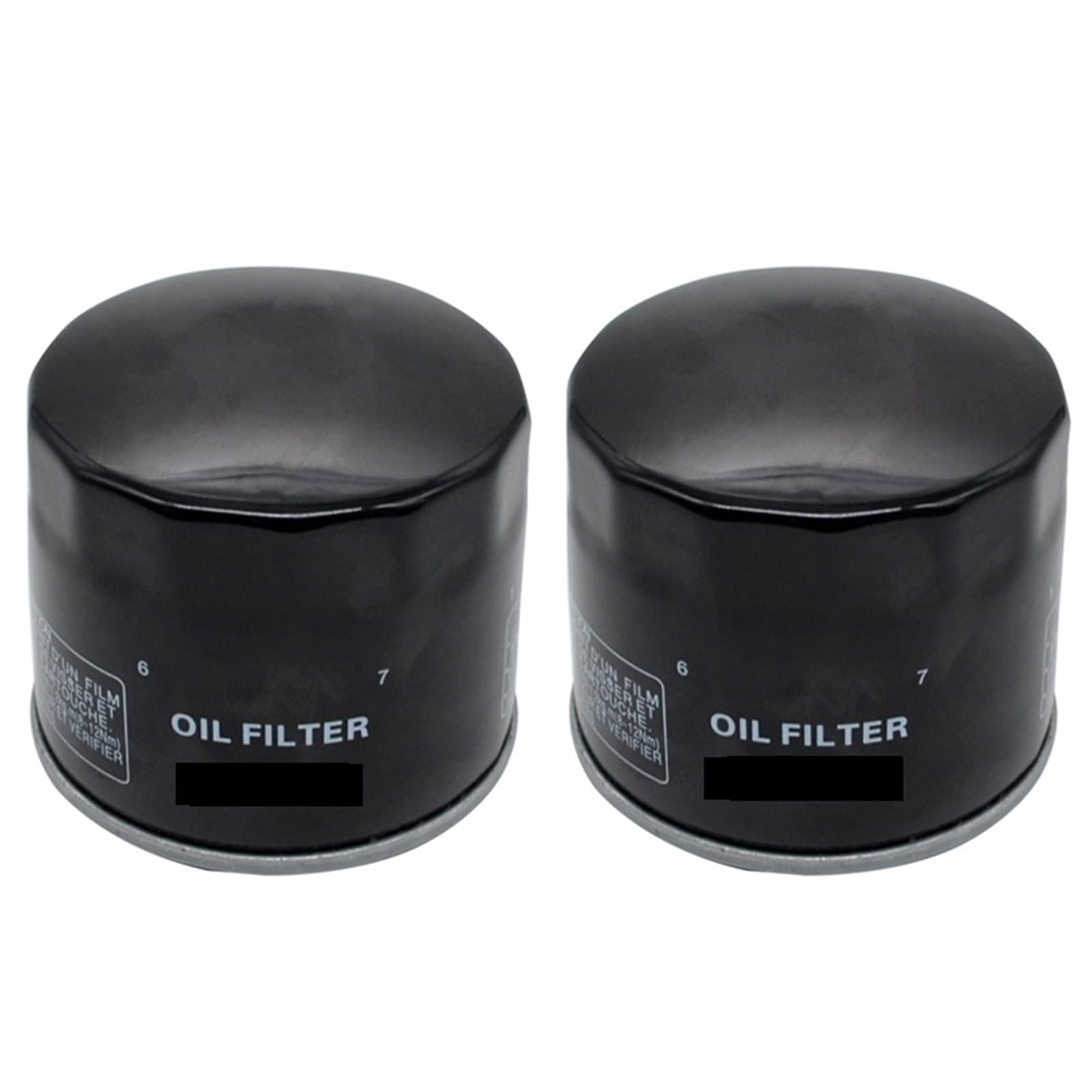 Filtro olio per motociclette Ricambi per moto Filtro olio adatto per DUCATI SCRAMBLER SIXTY2 399 ICON FULL THROTTLE DESERT SLED CLASSIC PRO 803(2 Pieces Black)