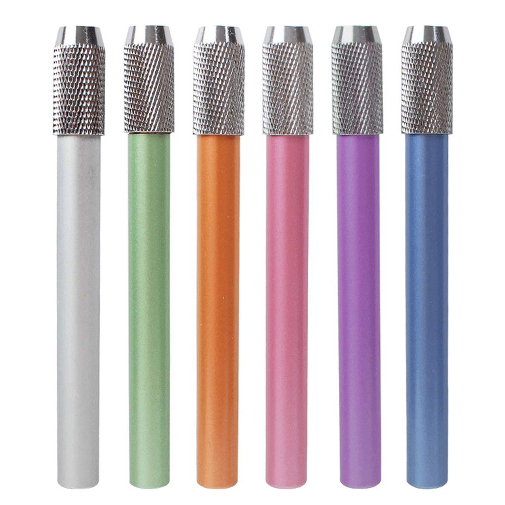 Aluminum Black Pencil Lengthener Pencil Extender Holder for Colored Pencils in Regular Size for School Office Supplies Art Writing Tool PTILSERY 5 Pcs Pencil Extenders Pencil Lengthener Color Aluminum Pen  Lengthener Holder Pencil Lengthener Pencil Extender Holde : :