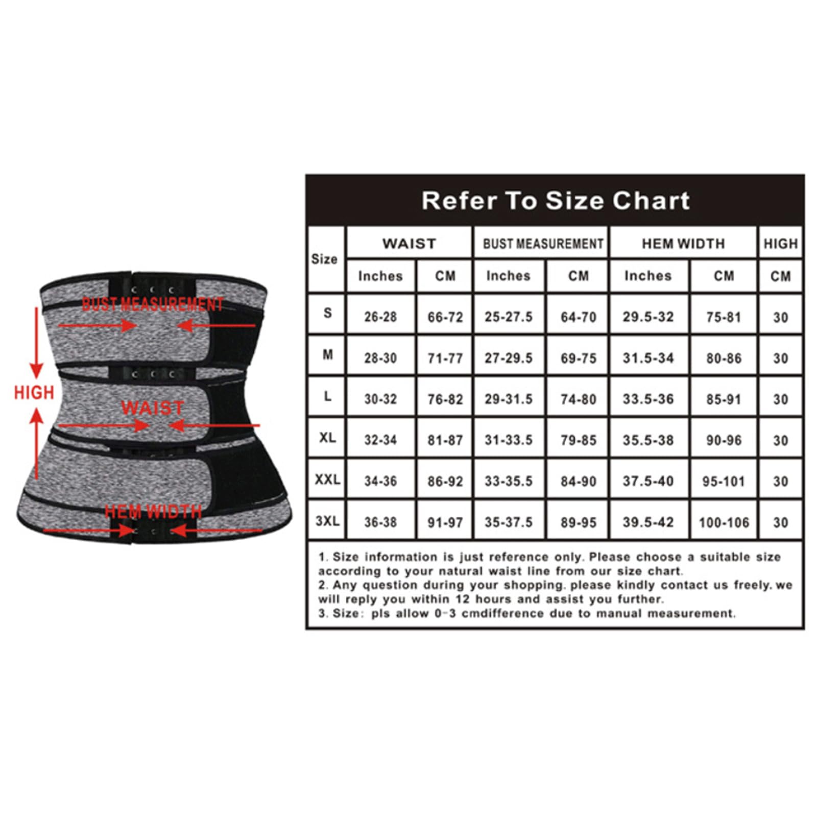 Corset Minceur Homme - Shapewear Tube Ouvert - Taille M - Neuf Avec étiquettes