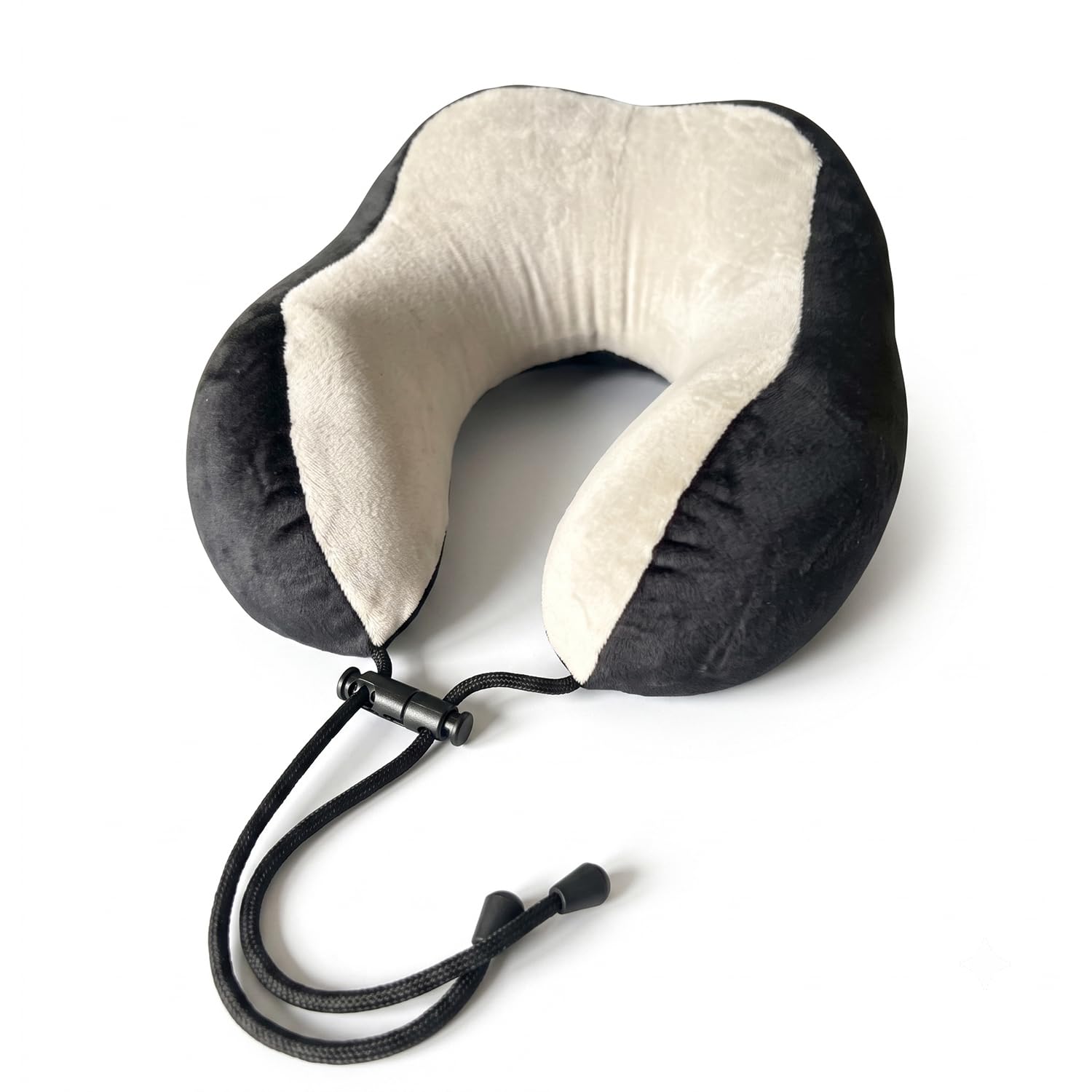 an creative premium neck pillow for travel, airplane & car | comfortable u-shaped neck support pillow with head rest | soft travel pillow for sleeping, long journeys & commuting