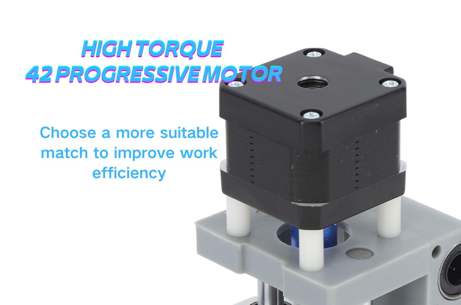 3018 Pro Için CNC Alüminyum Z Ekseni Mili Motor montajı, 52mm Çap