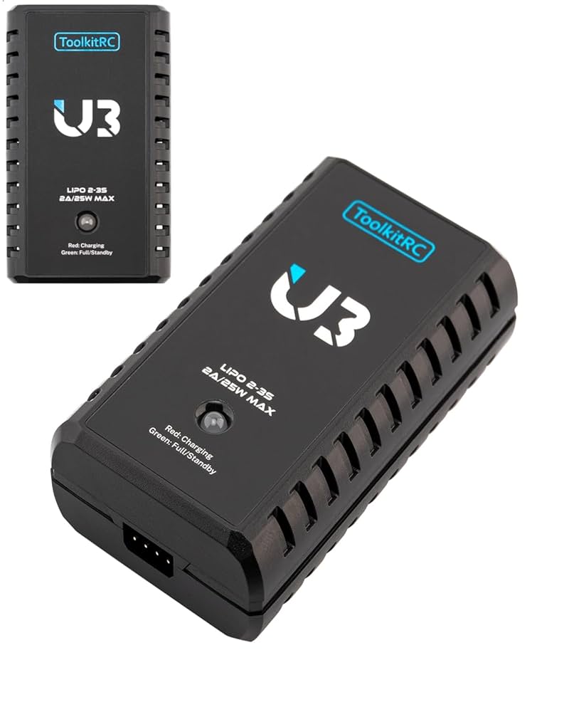 リポバッテリー & 充電器 Amazon.co.jp: ToolkitRC リポバッテリー充電器 バッテリー充電