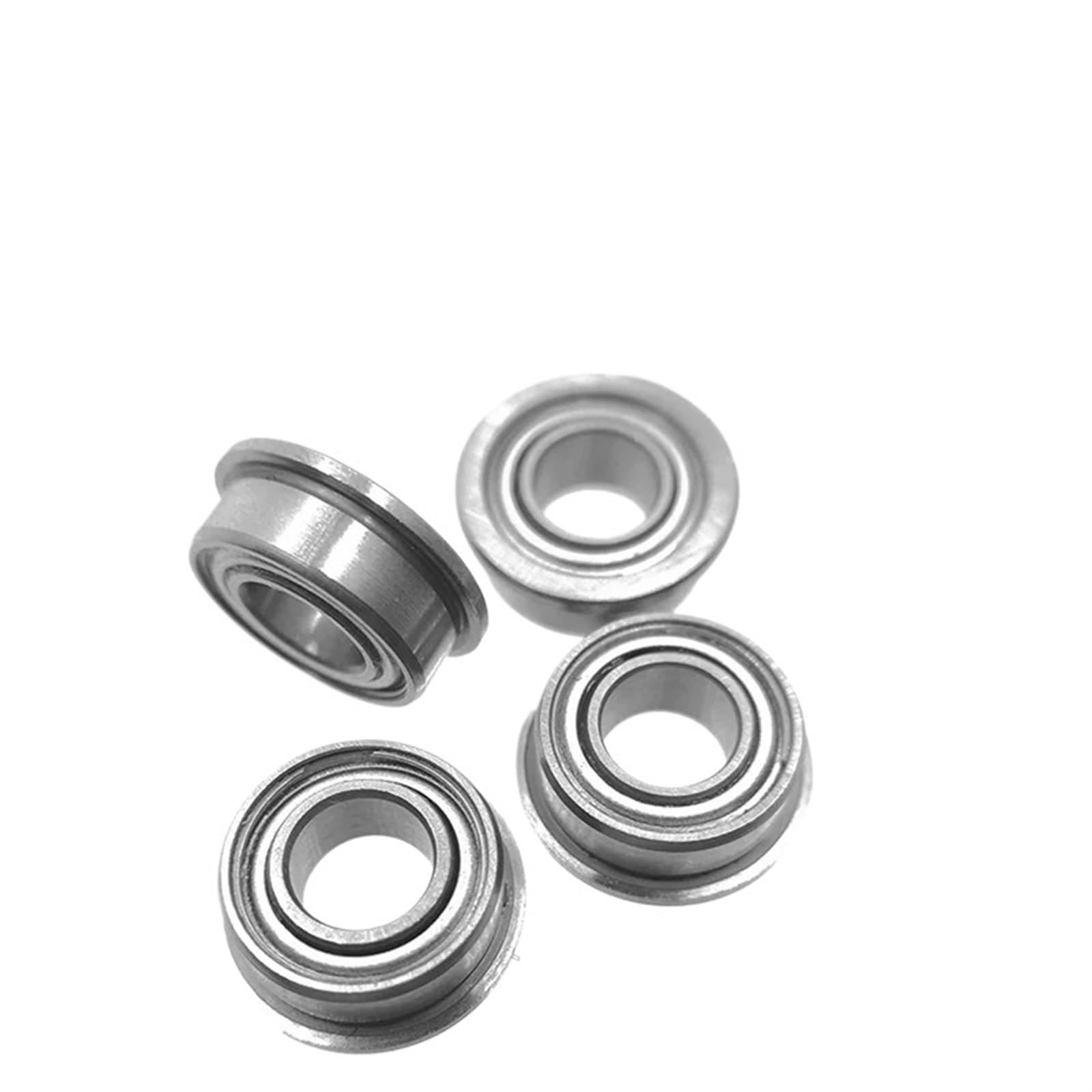 Roulement à billes F624ZZ à gorge profonde avec collerette pour guidage linéaire 4x13x5 mm