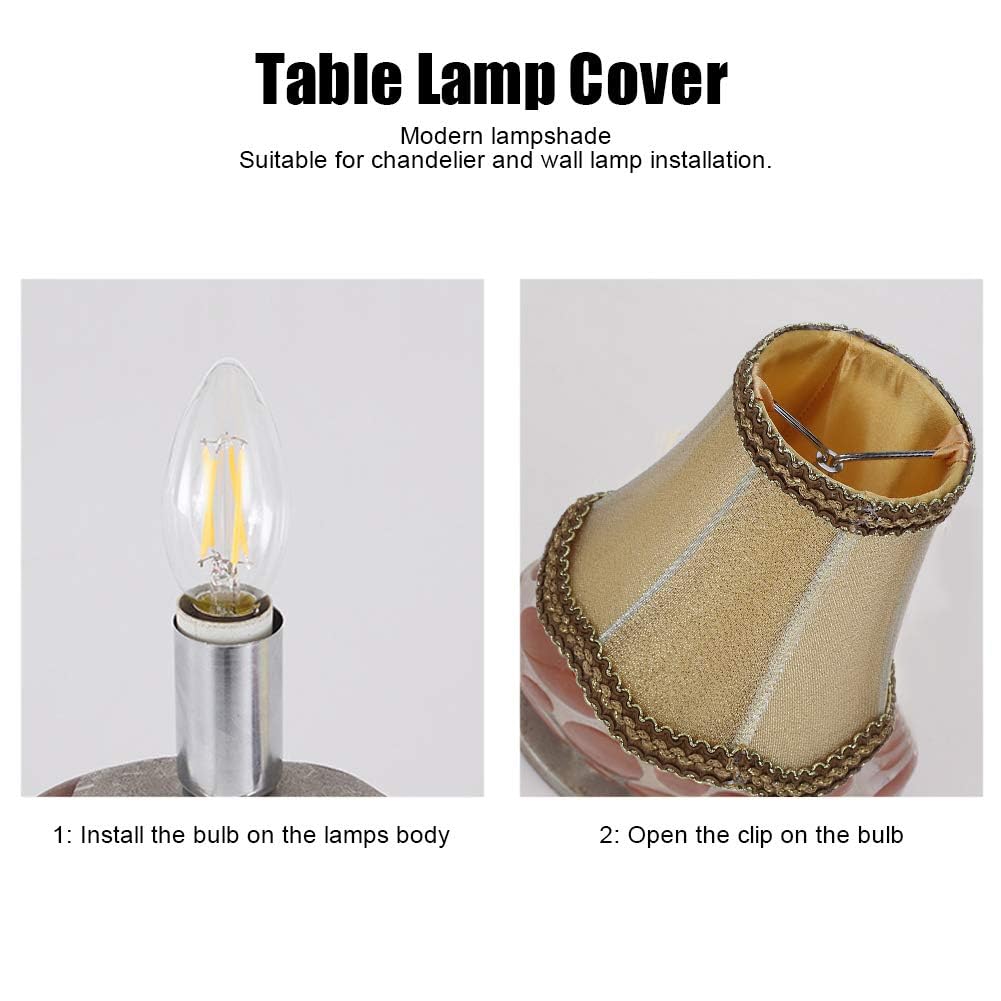 Cyrank 6PCS Small Lamp Shade - Image 4