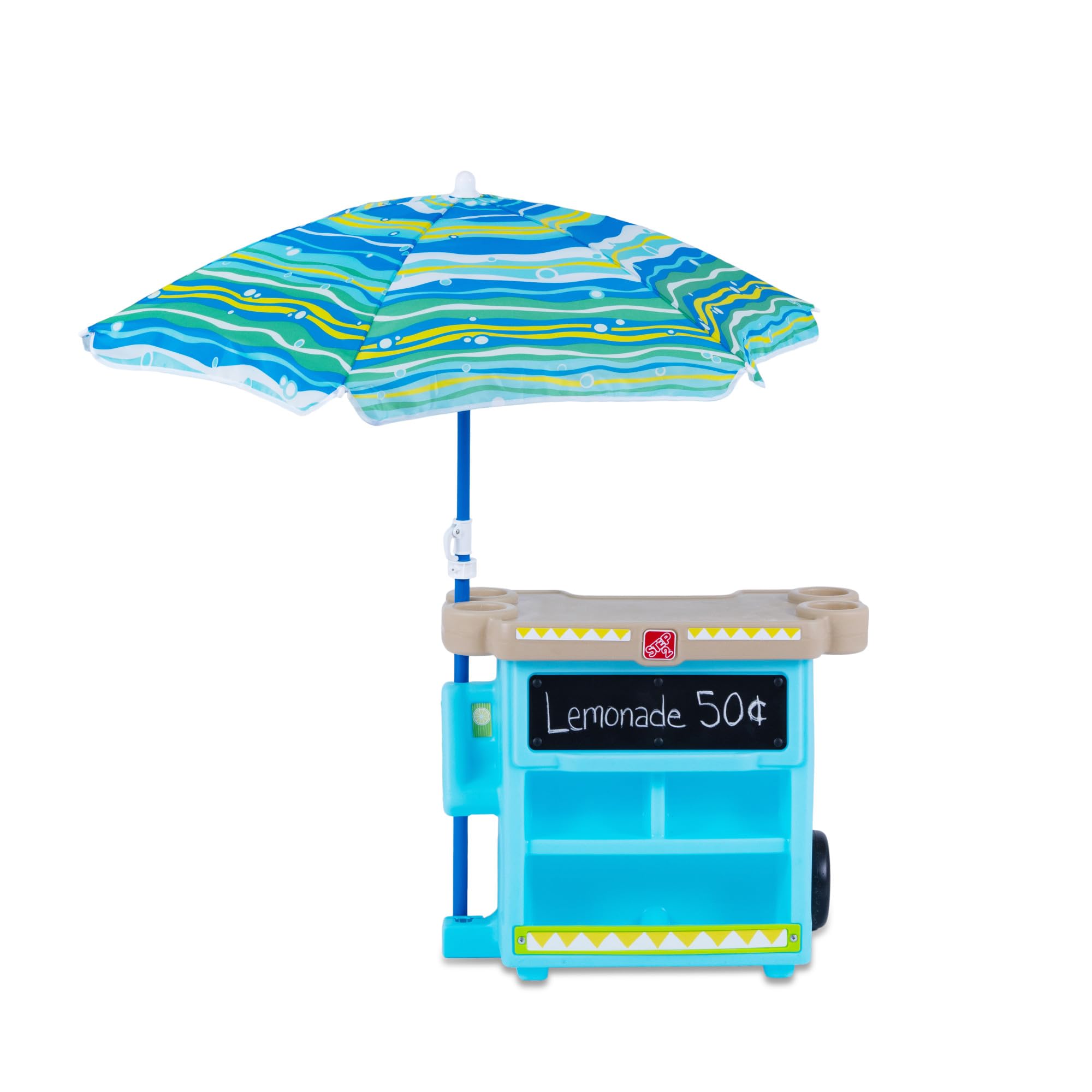 Step2 My First Lemonade Stand for Kids, Play Toy for Toddlers Ages 3+ Years Old, Durable, Easy Assembly, Blue