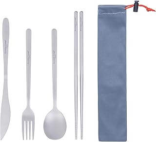 Boundless Titanium Camping Cutlery Set