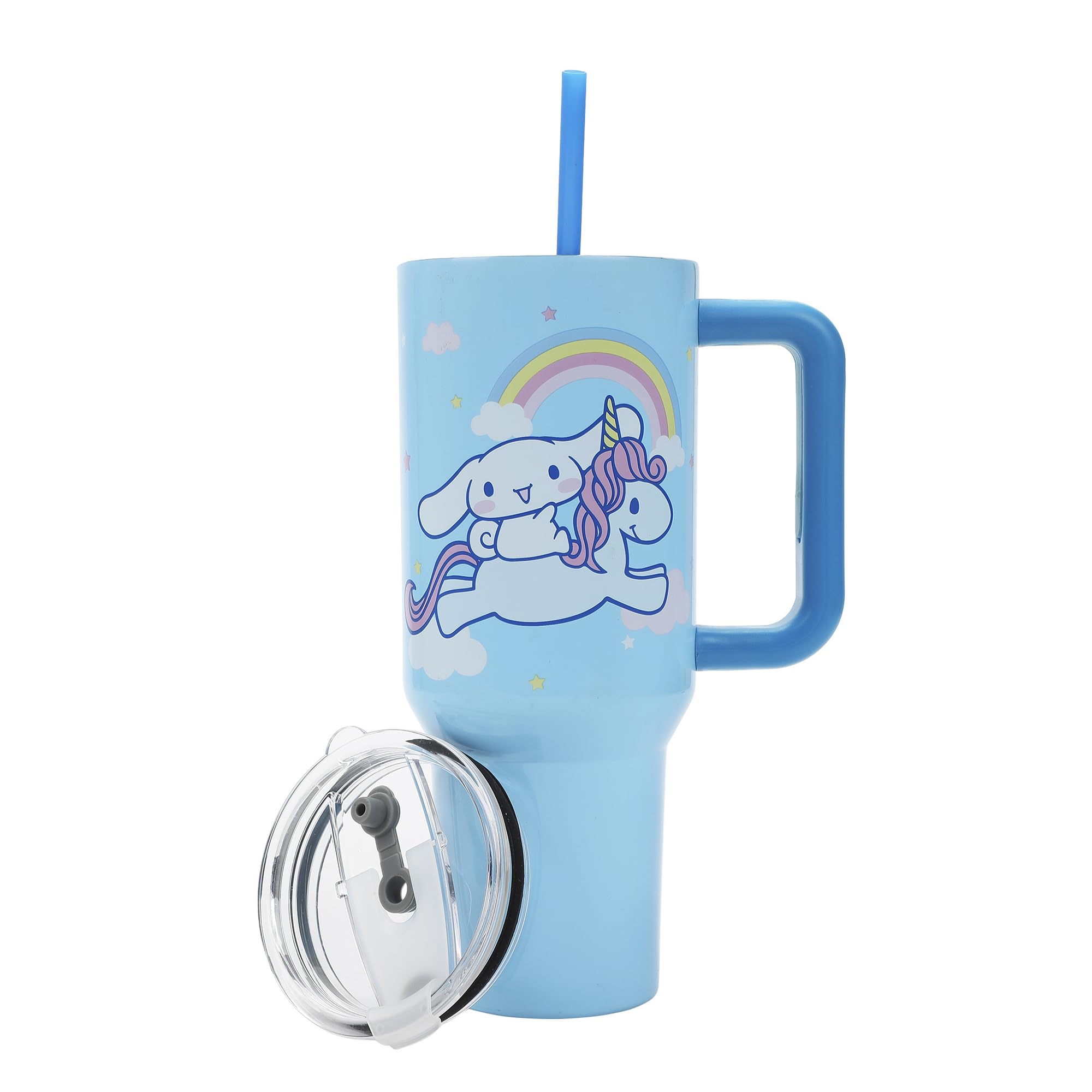 Amazon.com | Bioworld Cinnamoroll With Unicorn And Balloon 40 Oz