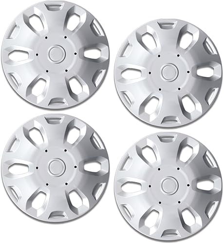 Miniatura 9 de CNNELL 1 tapacubos de 15 pulgadas para llanta completa compatible con Ford Transit Connect Van 2010-2013 9T1Z1130A, 9T161130AA, 1 unidad