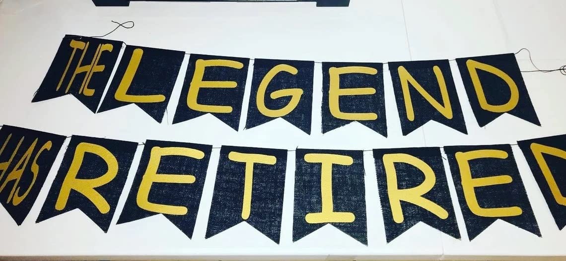 Party Propz Happy Retirement Decoration - 1Pc, Happy Retirement Banner for Men, Women | Banner (Cardstock) | Dad, Mom Celebration Kit 4