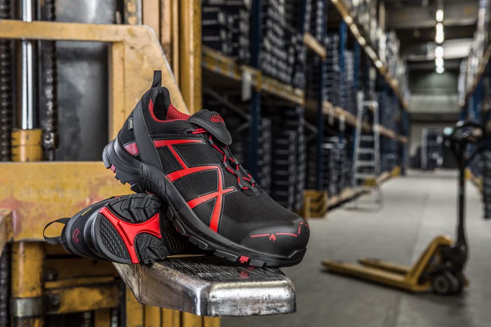 HAIX Black Eagle Safety 40.1 Low/Black-red Rot UK 10.0 / EU 45