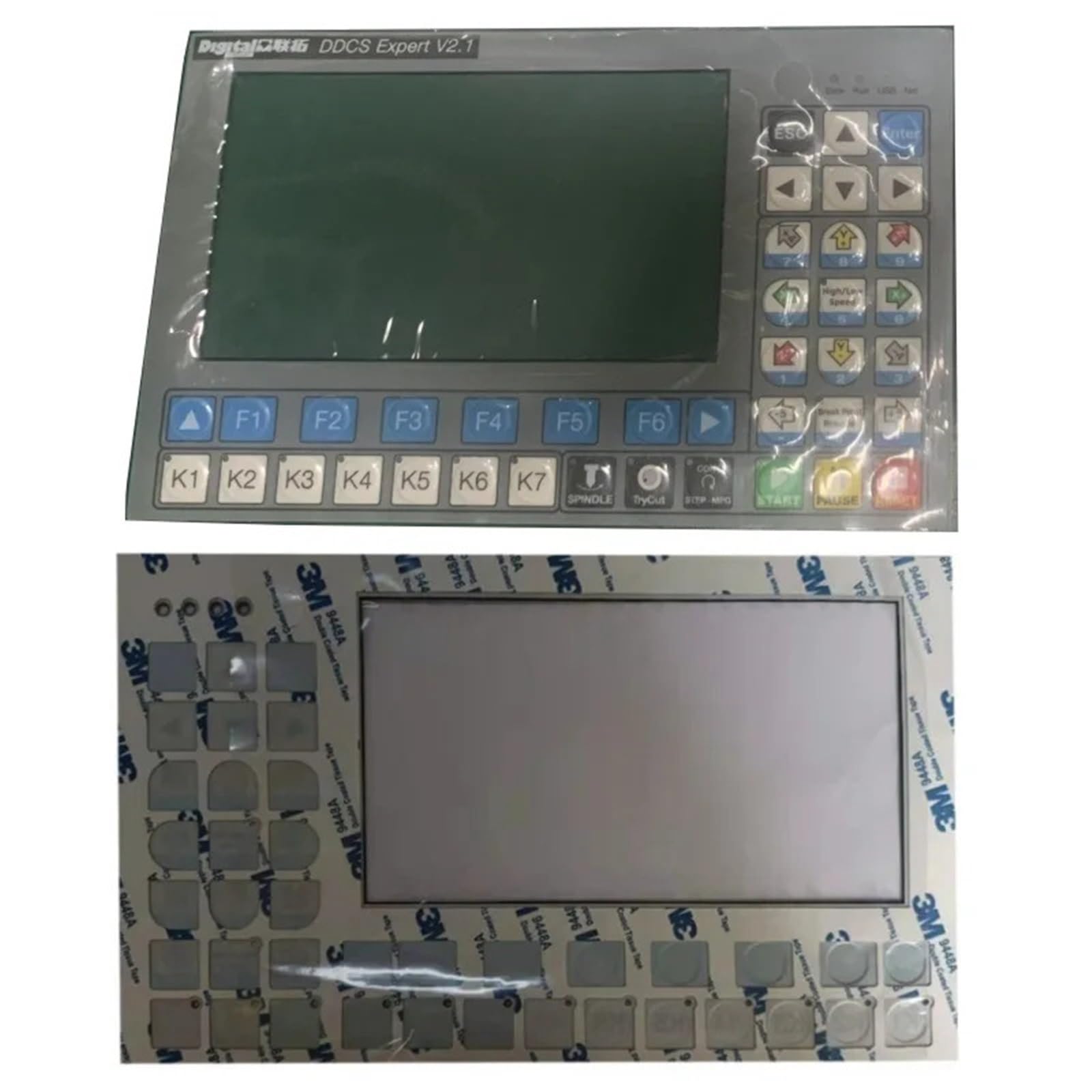 Film clavier de commutation CNC DDCSV3.1 pour panneau DDCSE