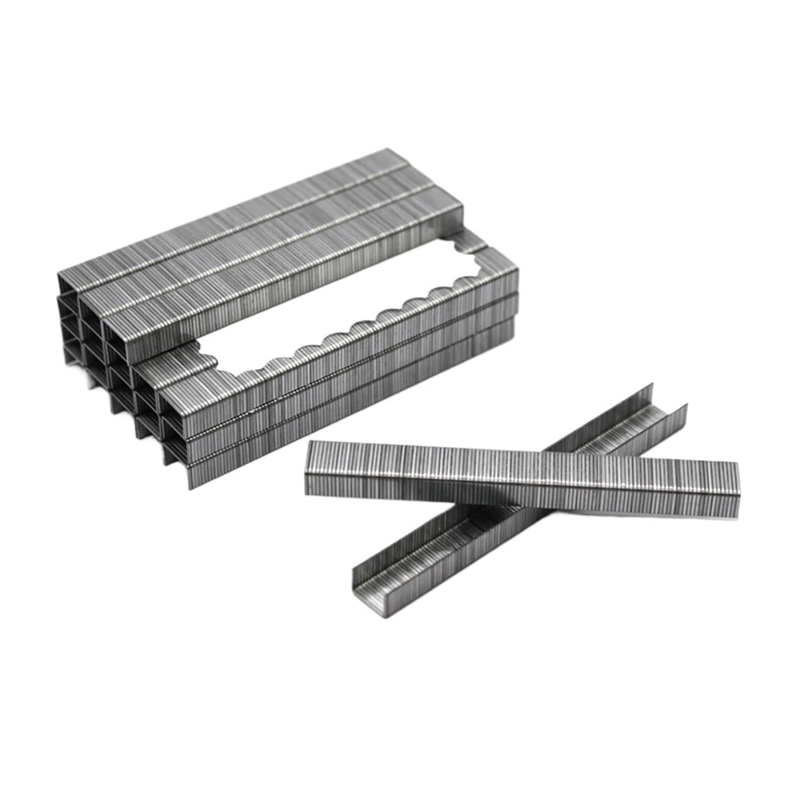 Profesjonalny zszywacz do dużych obciążeń, zszywacz tapicerski, 4/6/8 mm, narzędzia do zszywania okien, z 2400 gwoździami, stal nierdzewna, do obróbki drewna i mebli