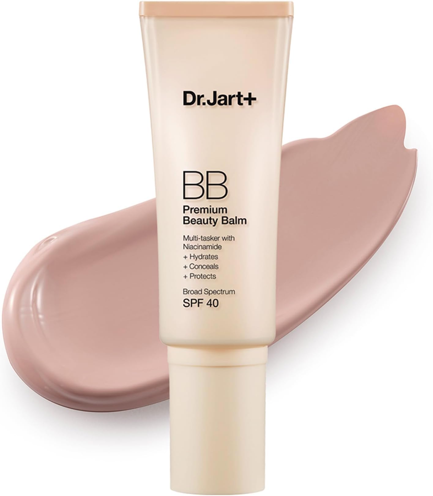Premium BB Korean Tinted Moisturizer with SPF 40 and Niacinamide | bb cream |Skin Tint | Korean Makeup, 1.35 Fl Oz