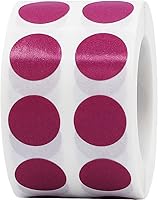 Vista 133 de Brown Natural Kraft 1/2" Inch Round Adhesive Labels 1,000 Color Coding Dot Stickers for Efficient Inventory Management, Crafting Projects, and