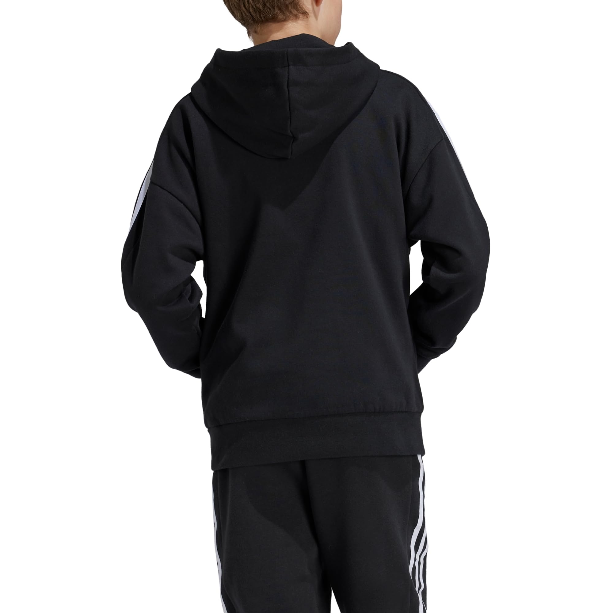 Adidas Hot Fleece Felpa con Cappuccio Unisex - Bambini e Ragazzi (Pacco da 1)