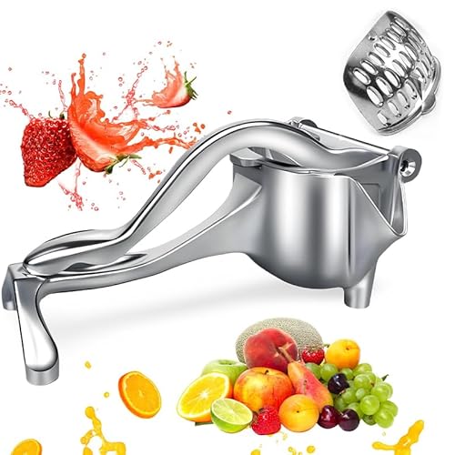 Manual Juicer, Hand Press Juicer Squeezer for Efficient Juice Extraction