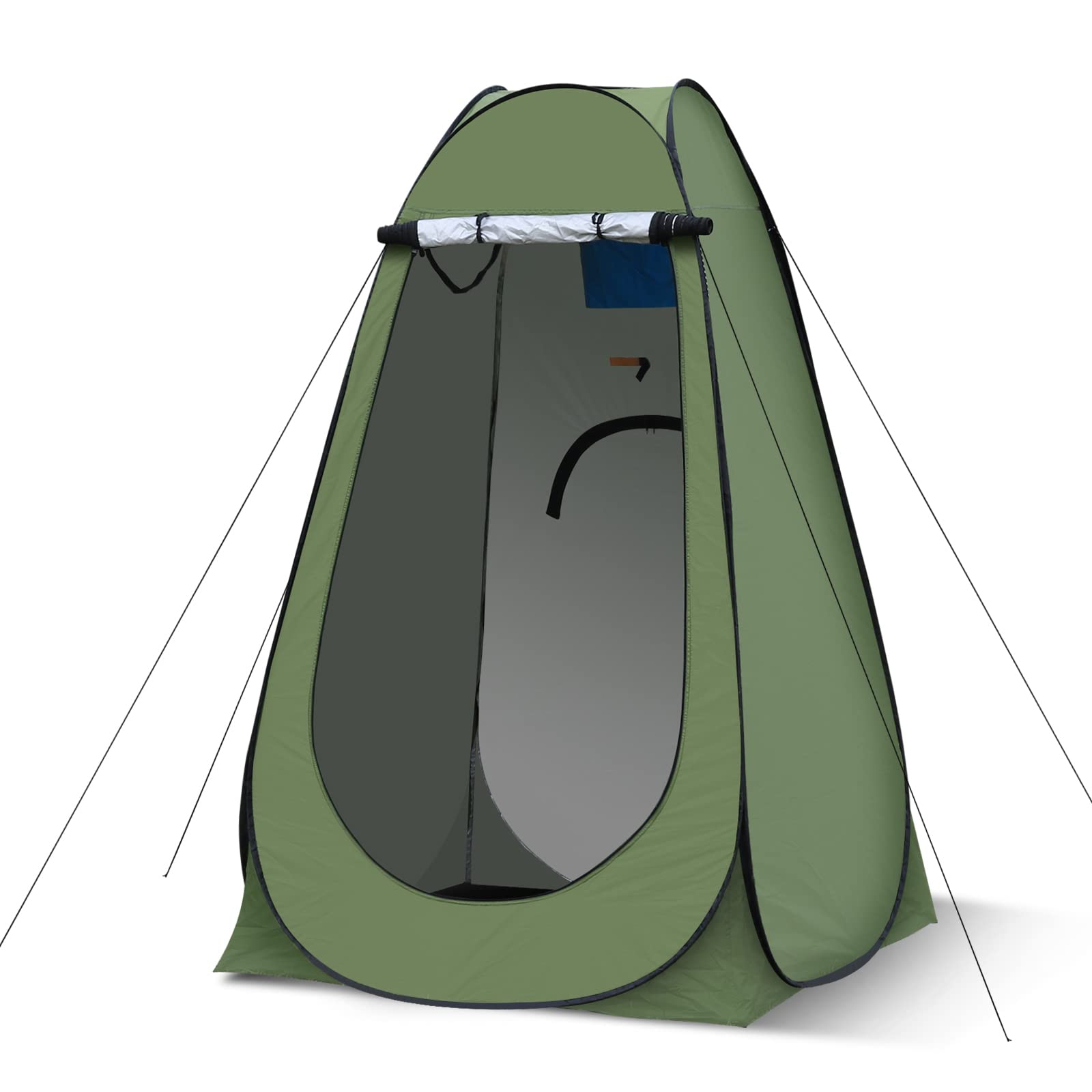 LEMROE Outdoor Pop Up Changing Tent with Good Ventilation Privacy Space for Camping Picnic Fishing Beach Outdoor Sun Shelter Shower Toilet (Green, 120)