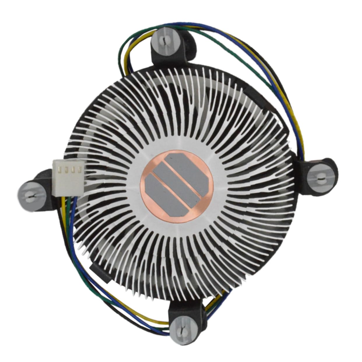 SHINEOFI 2 Pezzi Raffreddamento Dell'aria Della Cpu Dissipatore Cpu Aria Accessori Per Computer Ventola Del Dissipatore Di Calore Raffreddatore D'aria Del Dissipatore Di Calore Rame Nero