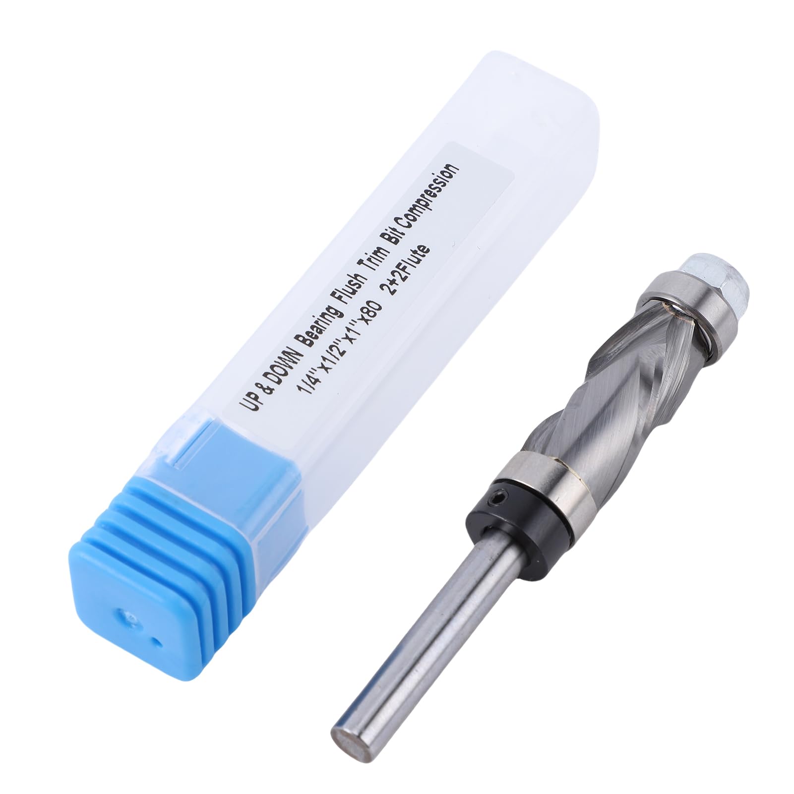Garosa Bib Router a Filo Bit di Compressione in Carburo Bit per il Taglio in Legno su Particelle di Bordo Mdf in Compensato