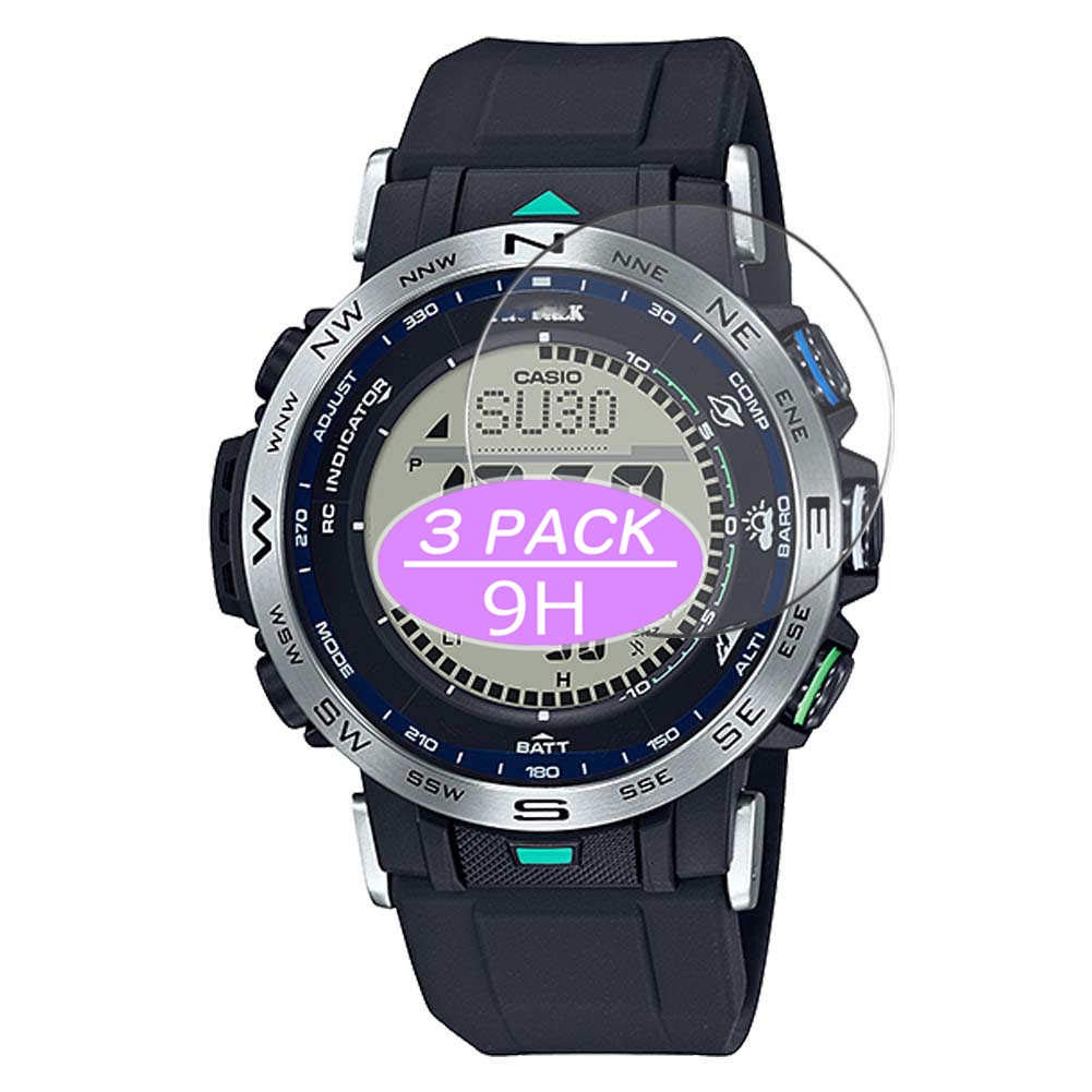 Amazon.co.jp: 3枚 VacFun ガラスフィルム ， CASIO カシオ PRO TREK 