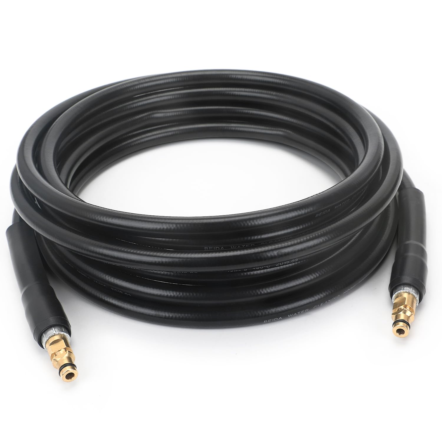 STYDDI 20M/65Ft High Pressure Washer Replacement Hose Extension for Karcher K Series Pressure Washers K2, K3, K4, K5, K7, Click Type Plug Quick Connector