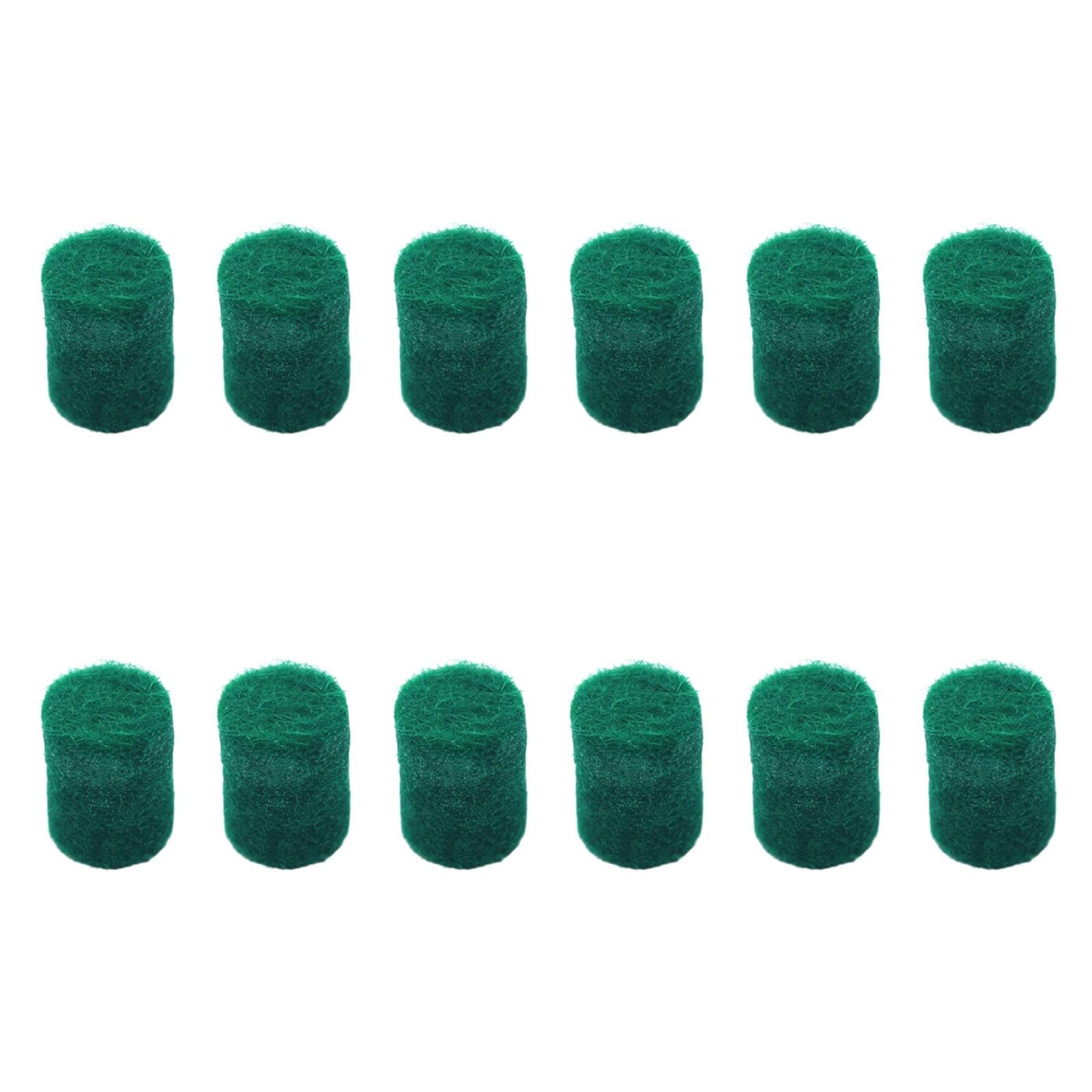 SECRET DESIRE 12 Pieces Saxophone Felt Pads Repair Parts Convenient Key Height Positioning Green-image-25