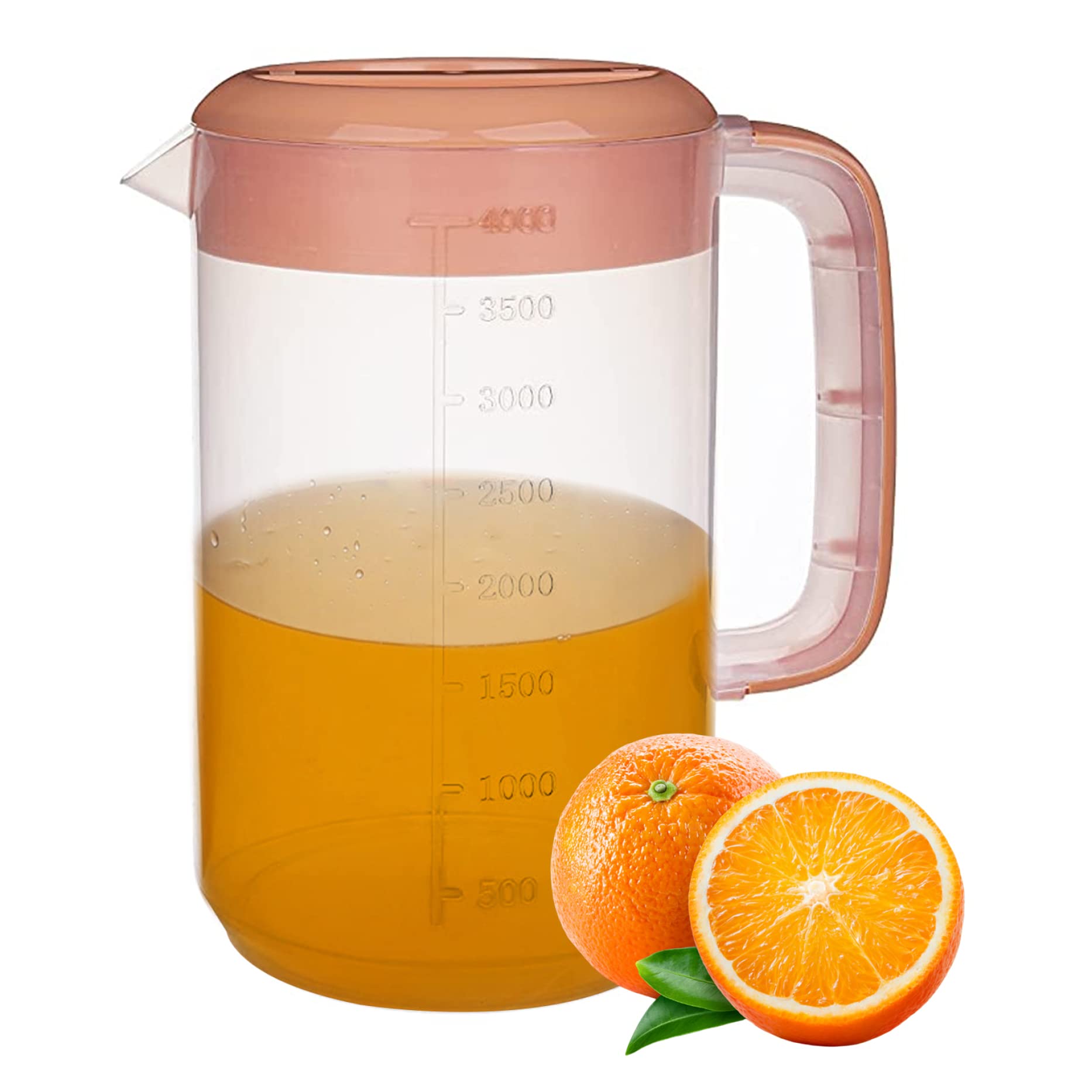 Jarra De Agua Jarra De Agua De Plástico De 4l De Bebida De Grande De Bebida Transparente Para Hacer Bebidas De Verano De De Plástico De De De