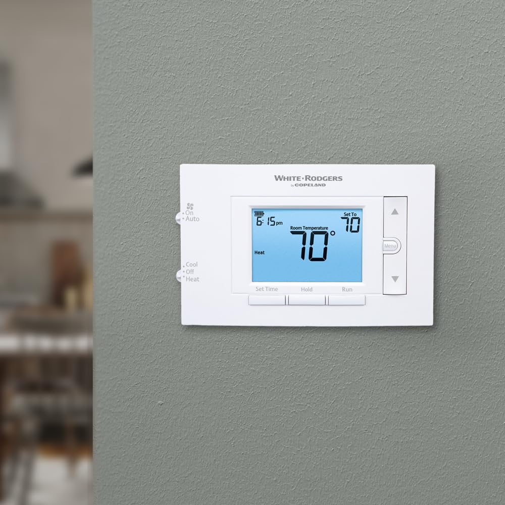 White-Rodgers 80 Series Programmable Single Stage Thermostat 1F83C-11PR product thumbnail 6
