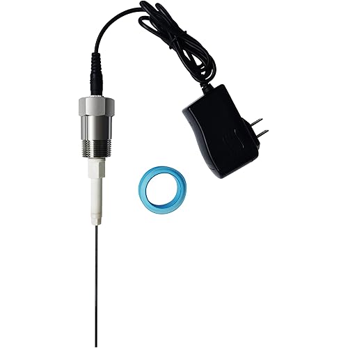 Powered Titanium Anode Rod, Eliminate Odors, Replace Magnesium or Aluminum/zinc anodes, Electrical Hot Water Heater Anode Rod (for 40-80 Gallon Tank)