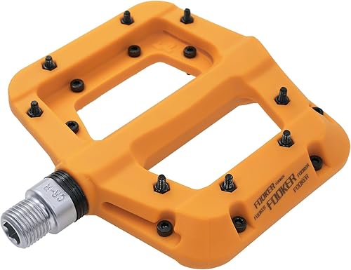 Miniatura 8 de Pedales FOOKER MTB para bicicleta de montaña 3 rodamientos antideslizantes ligeros de fibra de nailon pedales de plataforma de bicicleta para BMX