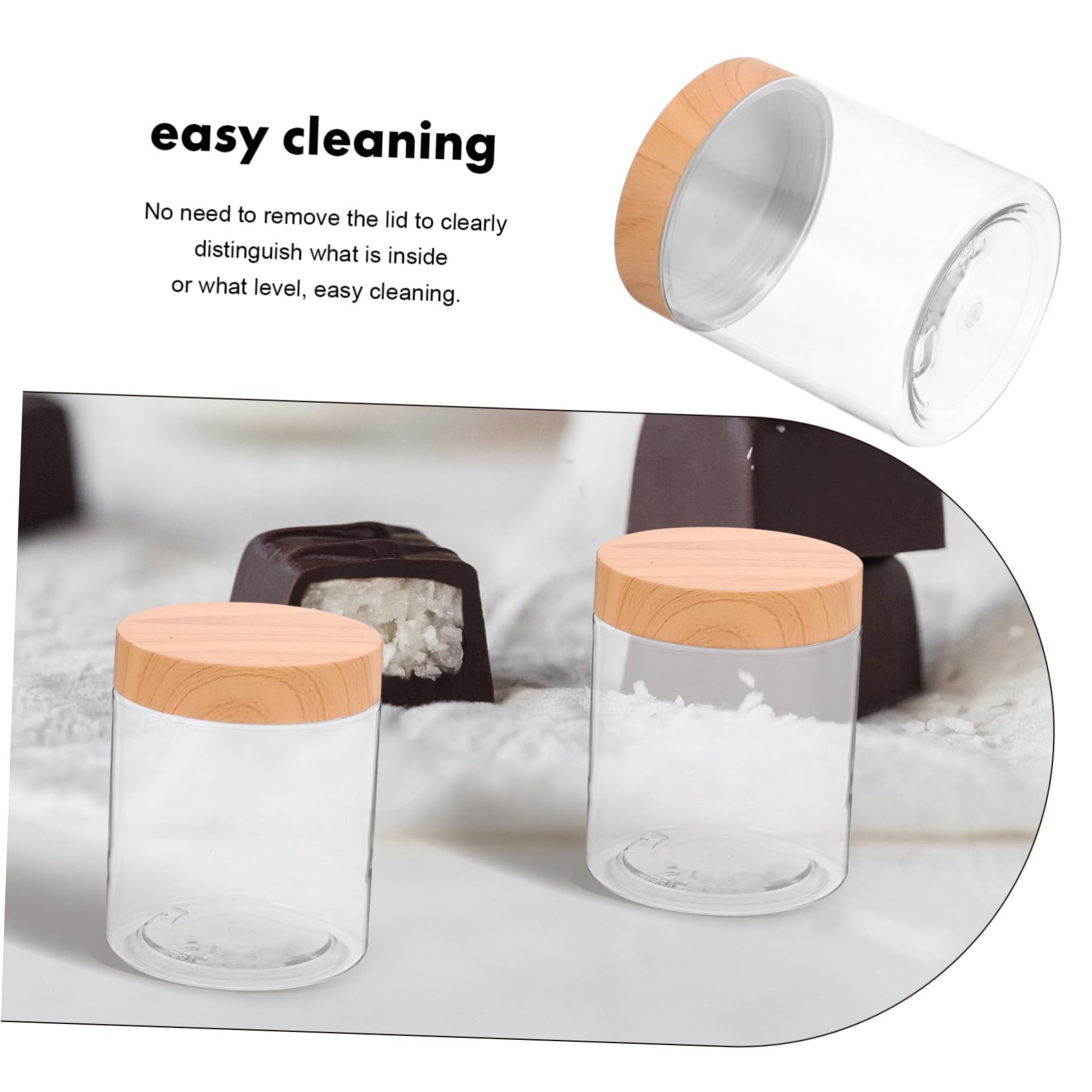 Amazon｜HAKIDZEL 6個耐摩耗性 プラスチック製 密閉保存容器 キッチン