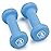 Set of 2 Body Sculpting Hand Weights - Soft Neoprene Coated Dumbbell Set - Supplies for Exercise, Workout, Weight Loss, Body Building - for Men, Women, Seniors, Teens, and Youth