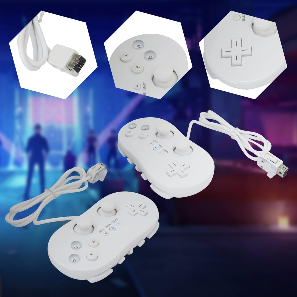 Amazon.com: lovckza 2025 New 2x Wired Classic Controller Gamepad