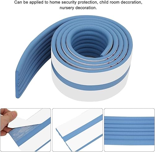 Miniatura 4 de Inicio Protectores de esquina, protectores de esquina de prueba de 6.5 pies multifuncional para niños parachoques de seguridad para niños niños