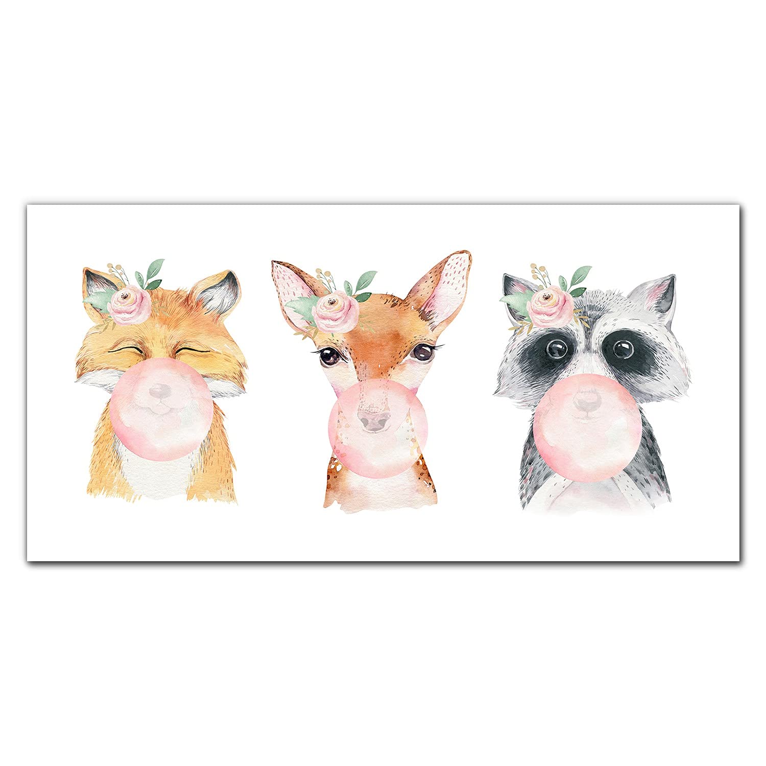 Crédence de cuisine motif lis raccoon sarna verre trempé décoratif
