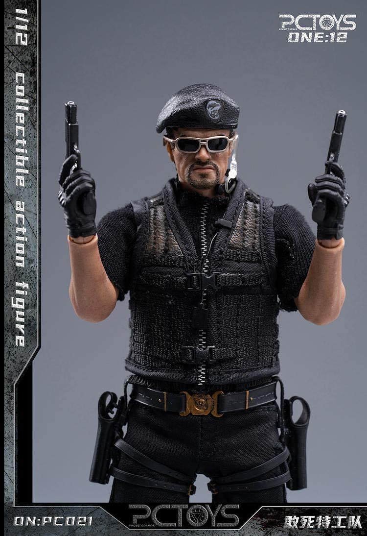 Amazon.com: i8 TOYS PCTOYS PC021 1/12 比例男性攻擊隊史泰龍6