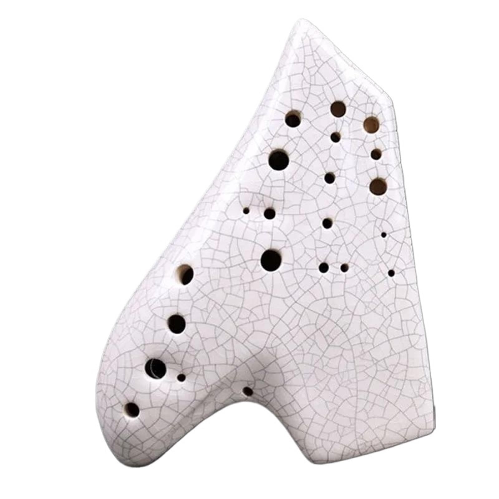 Amazon.co.jp: オカリナ 楽器 ホワイトトリプルオカリナ楽器アルトC