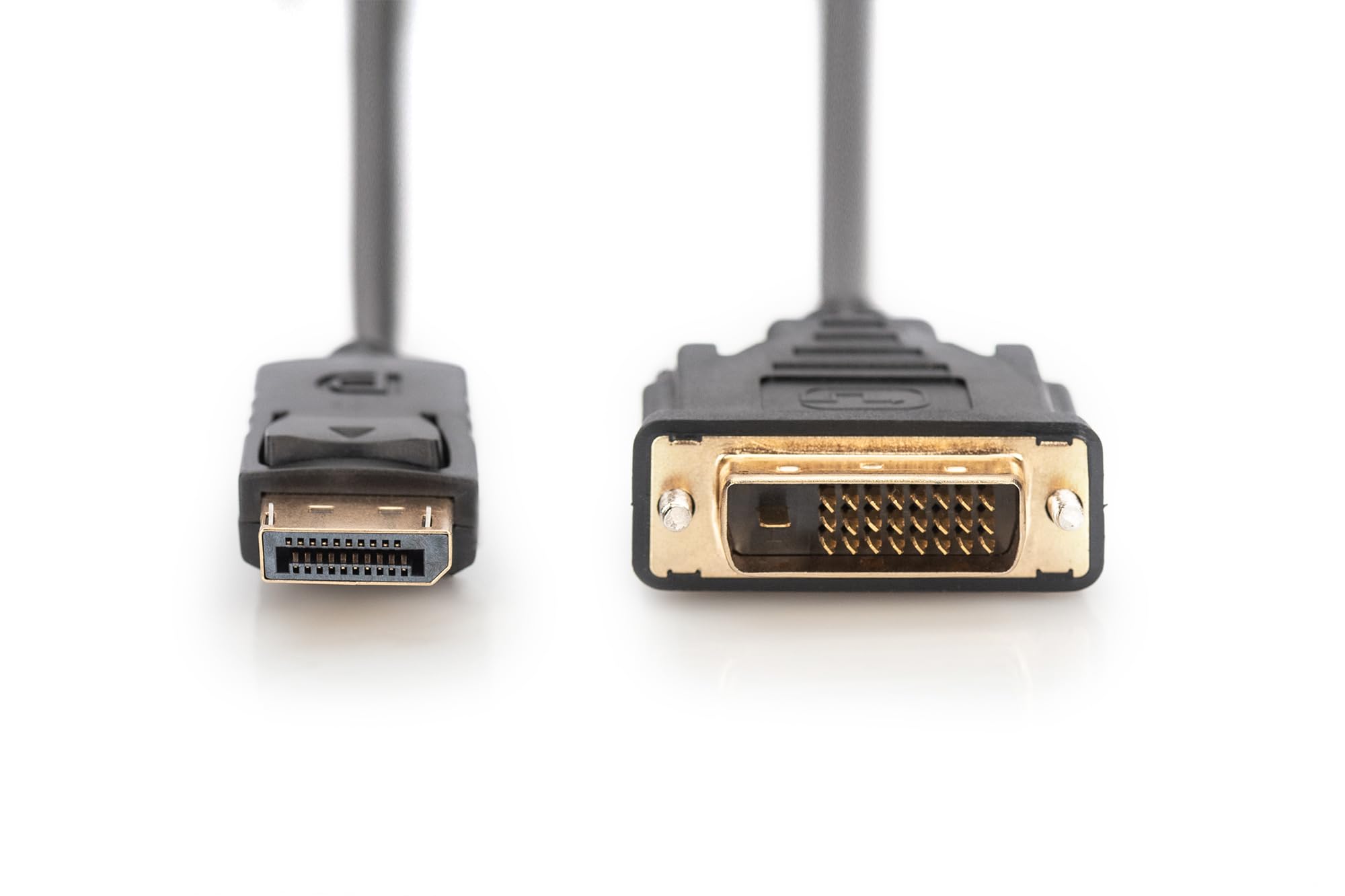 DIGITUS Cavo adattatore DisplayPort - DP a DVI (24+1) - Full-HD 1080p/60Hz - Displayport 1.1a - 2,0 m - con chiusura - adatto a monitor, schede grafiche - nero