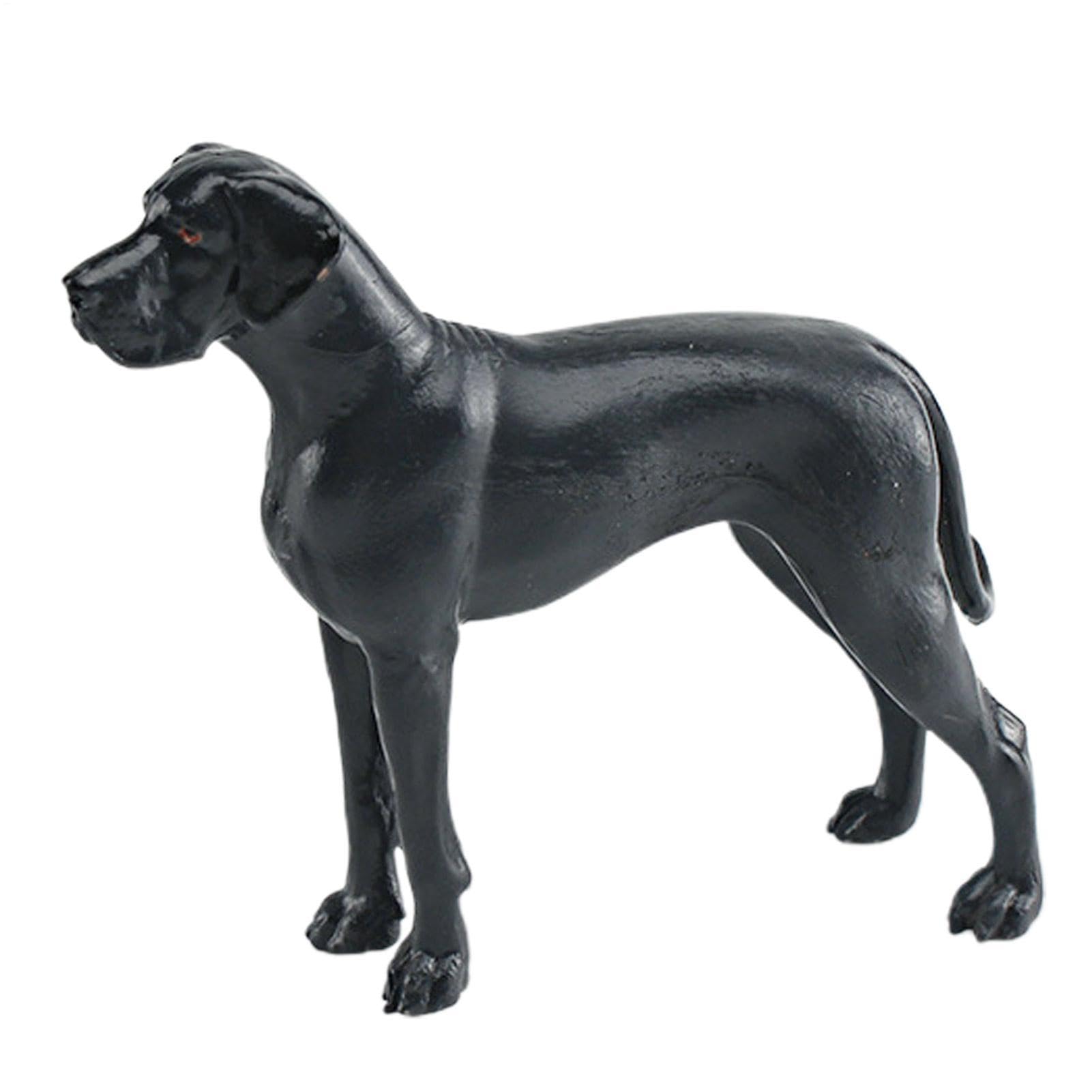 Realistische Hundefiguren, Welpenhundefigur Realistische, lebendige | Simulation Hundemodell Lebendige Tiere Ornament für Büros, Auto, Bücher, Tisch, Schreibtisch, , Heimdekor