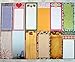 Creative Hobbies Magnetic Memo Note Pads, Seasonal Monthly Themes, Set of 12 Pads (1 Complete Year)