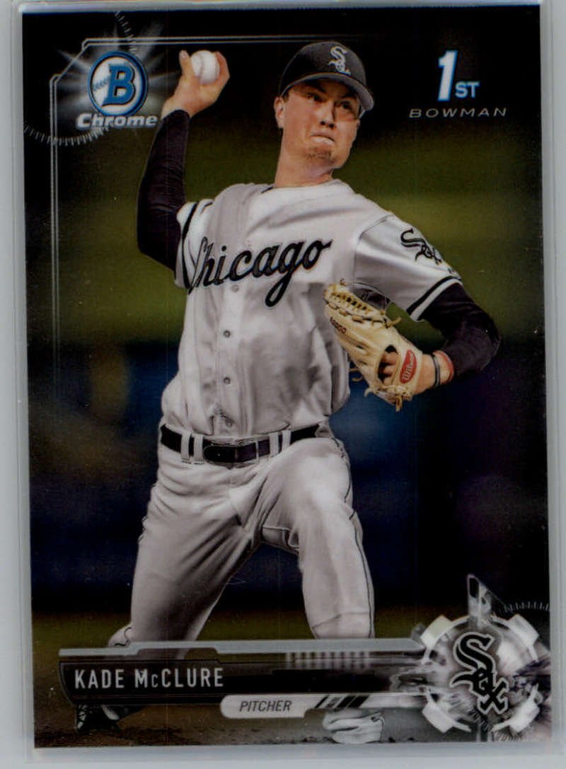 2017 Bowman Draft Chrome #BDC-173 Kade McClure White Sox MLB Baseball Card NM-MT