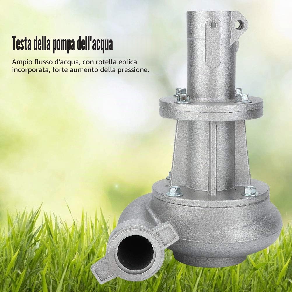 Emoshayoga Accessorio per tosaerba , 26 mm/1 in testa della pompa dell'acqua a 9 denti per aziende di giardinaggio per giardinieri