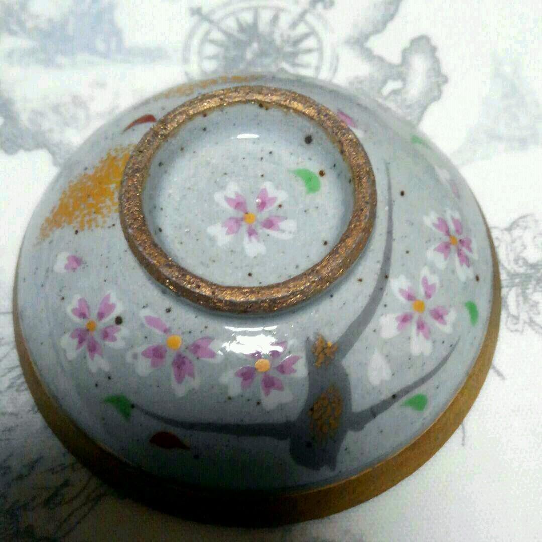 【値下中】箔一　朱漆、純金箔おかめ盃 値下中】箔一 朱漆、純金箔おかめ盃 箔一 朱漆純金箔おかめ