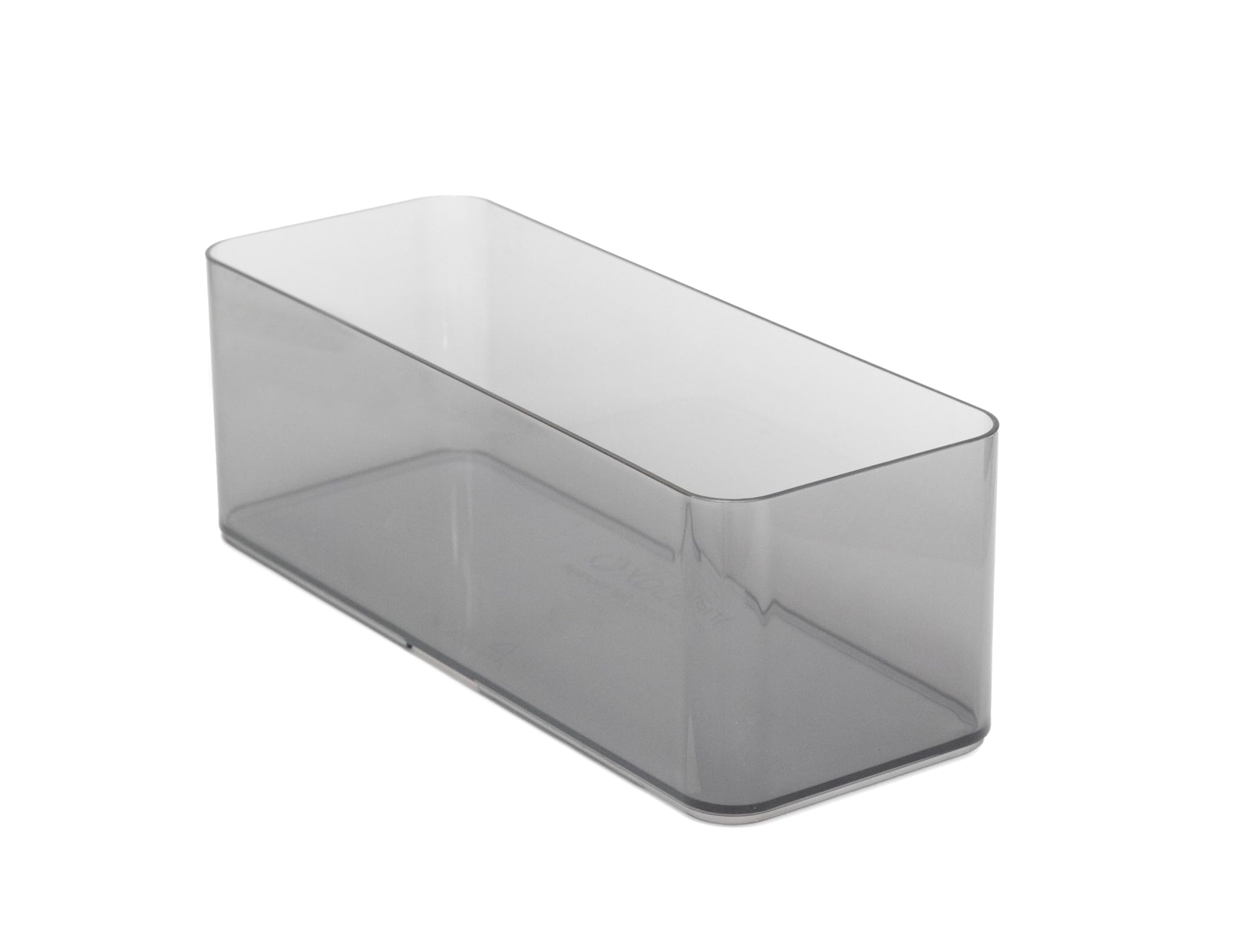 INABOX PET Stackable Organizer, 3.5 Ltr, Transparent Grey, Durable, 100% BPA Free, For Home & Office, Designed in Australia-picture-22