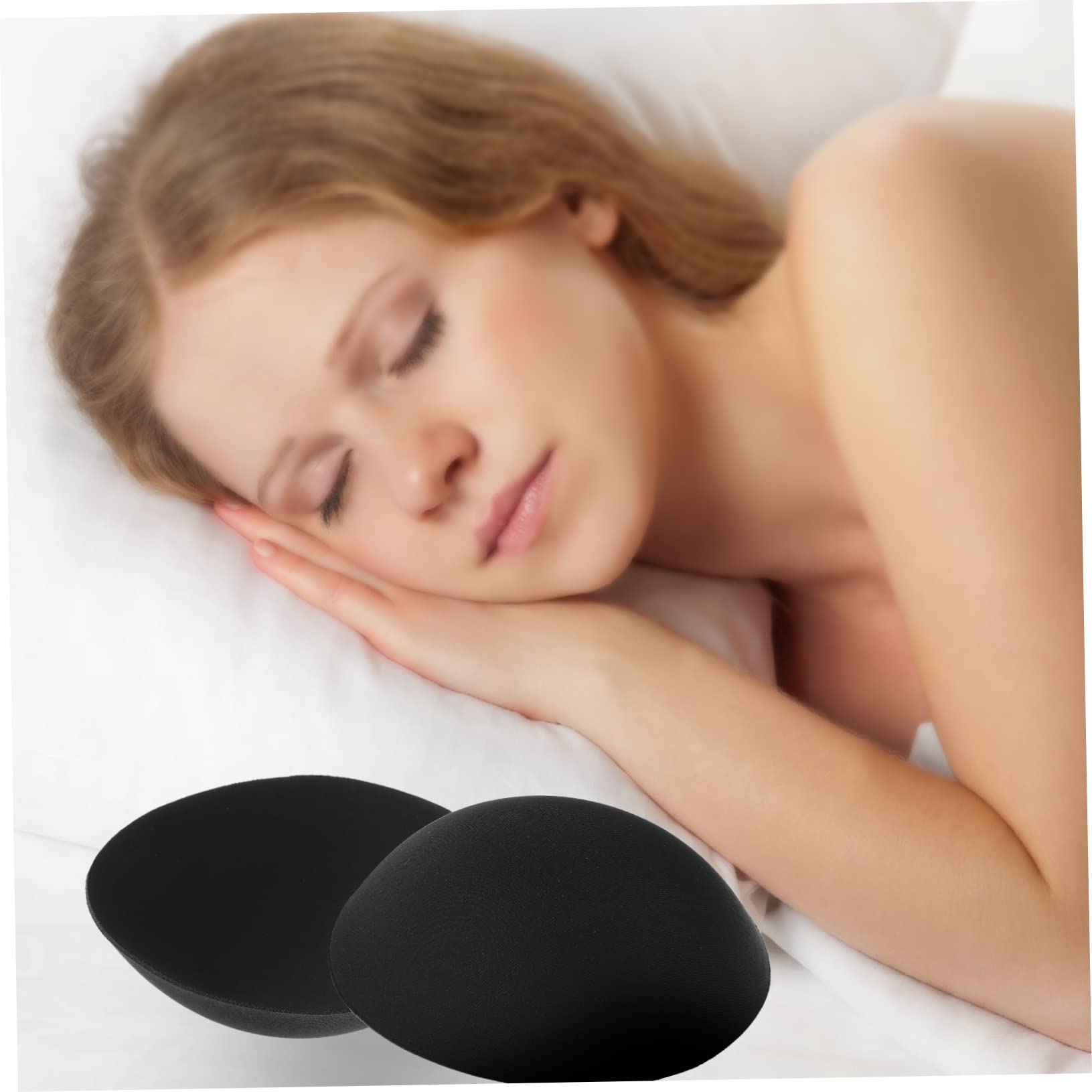 20pares Almohadillas De Relleno Para Sujetadores De Poliéster De Almohadillas Para Sujetadores Deportivos y Trajes De Baño Aumento De Bustos Comodidad y Transpirabilidad