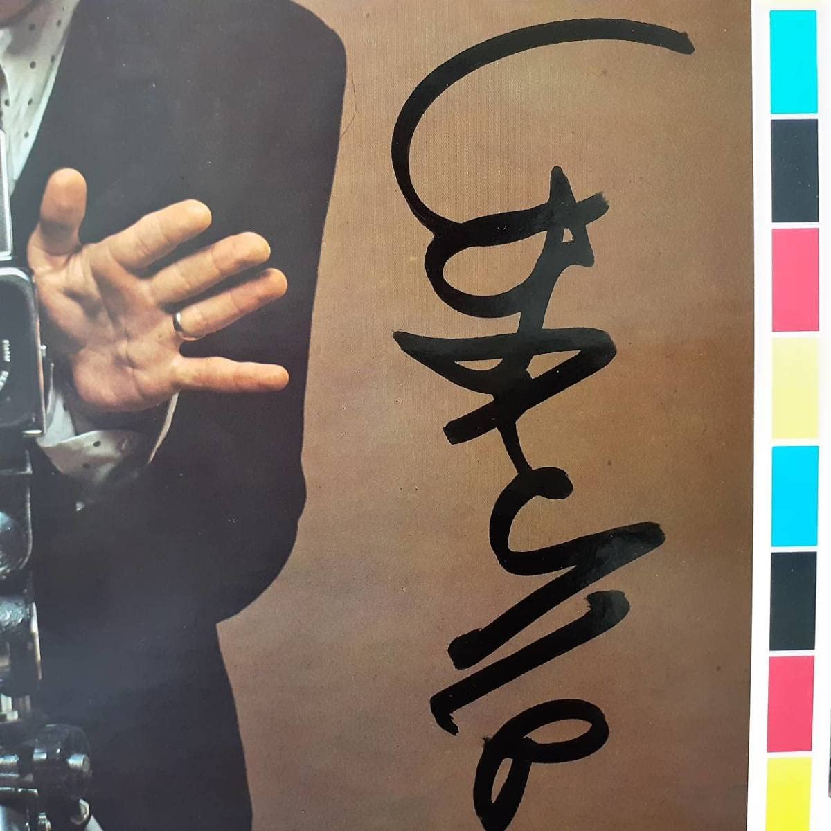 Amazon.co.jp: 本人直筆サイン入り 日本盤LP帯付き Elvis Costello 