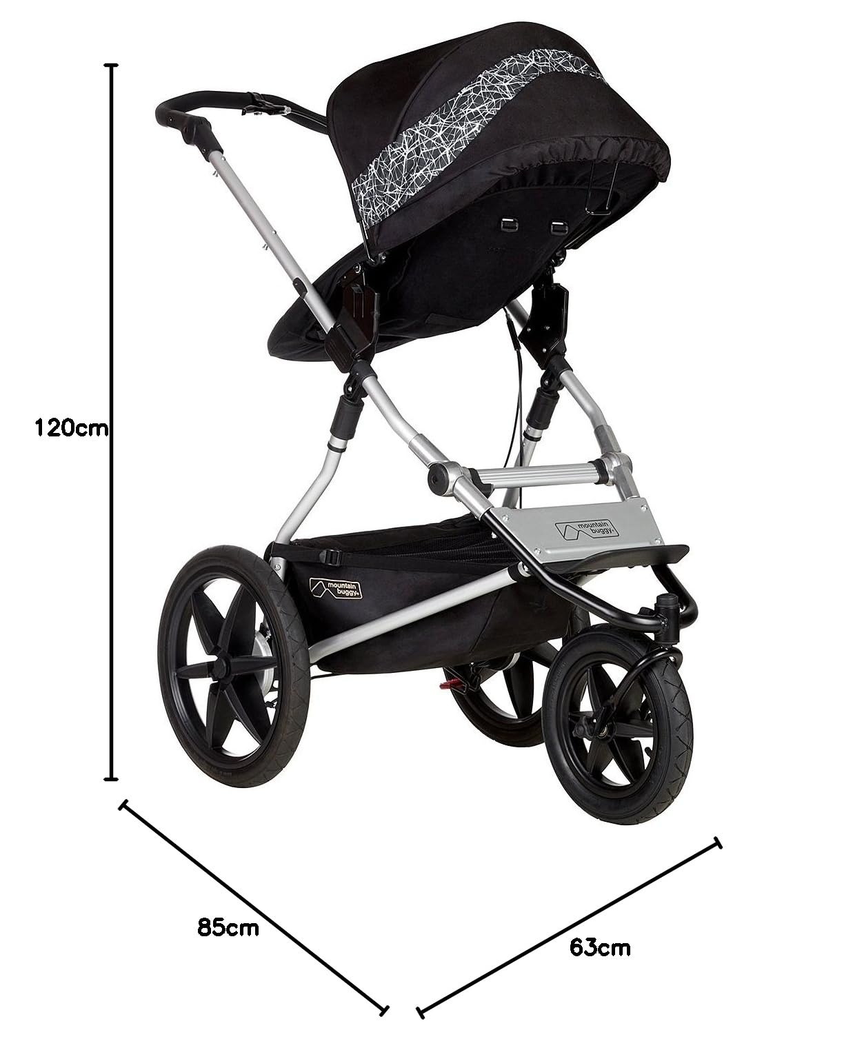 Mountain Buggy TER V3-49 Solus All Terrain Buggy Kinderwagen