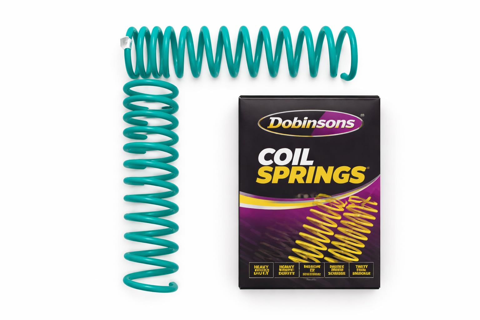 Dobinsons Pair Rear Coil Springs Compatible with Toyota Land Cruiser 80 series 1990-1997 2.0 Lift Progressive Rate Comfort Ride - C59-269V product thumbnail 7