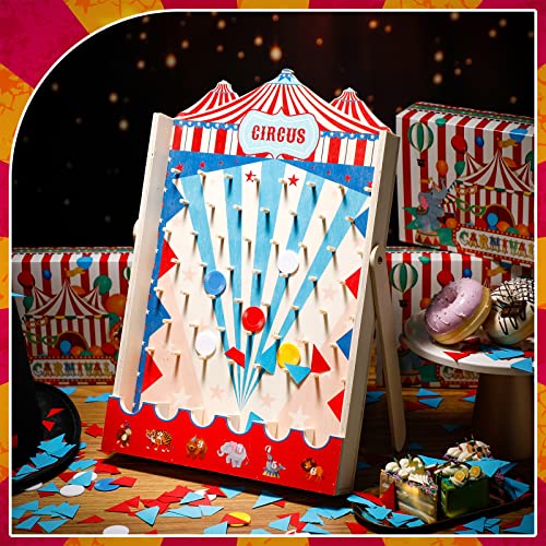 Juego de Mesa Disk Drop con 8 Discos Tema Carnaval miniatura 3