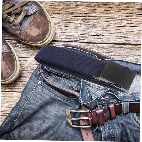 Canvas Waist Belt for Men Gentlemen Waistband Suitable for Casual Formal Wear for Dad Boyfriend3
